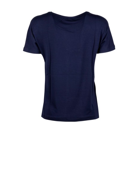 Emme Marella Dark Blue T-Shirt 2