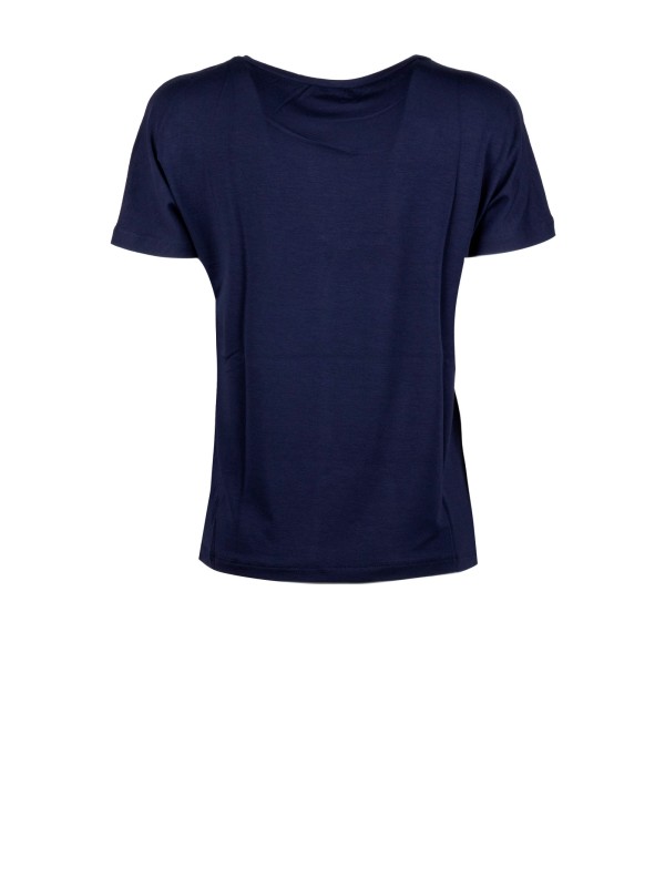 T-shirt Emme Marella Blu Scuro - Comfort e Stile