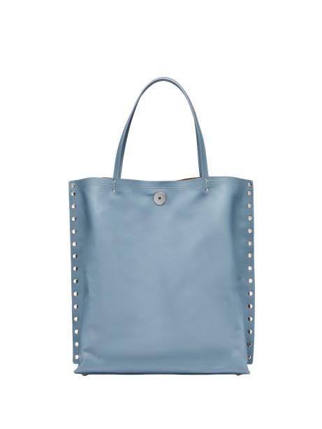 Zanellato A'spasso® Medium Leather Tote in Blue Zelante 2
