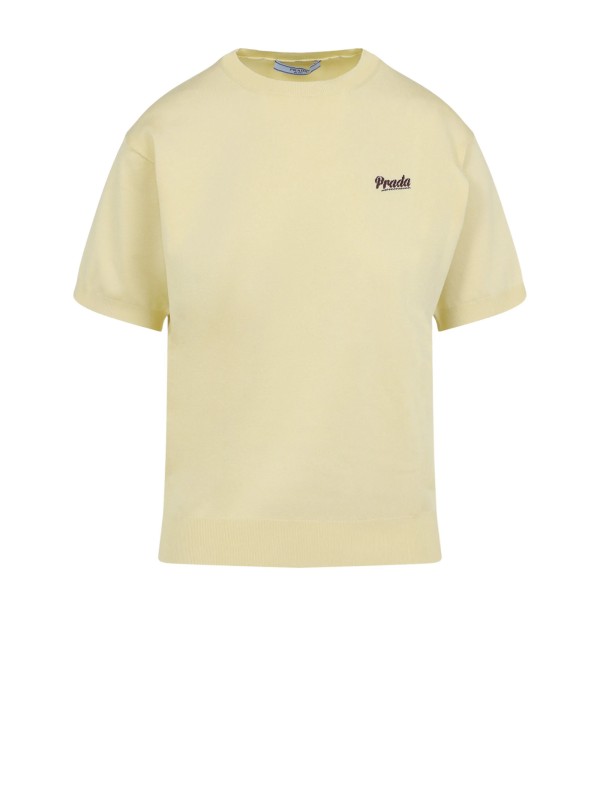 Prada Recycled Silk T-Shirt