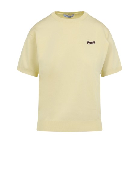 Prada Recycled Silk T-Shirt