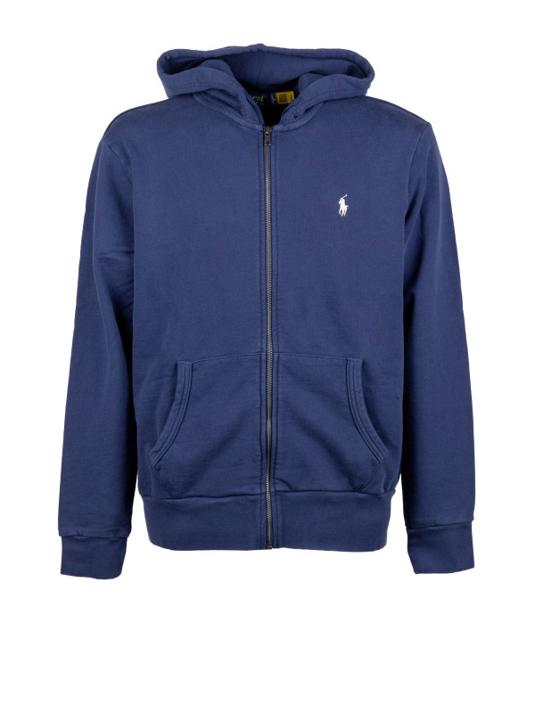 Polo Ralph Lauren Men's Blue Hoodie Sweatshirt
