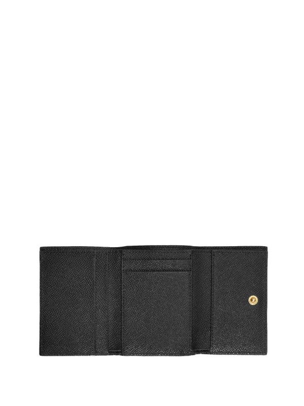 Dolce & Gabbana Leopard-Print Crespo Zip-Around Wallet