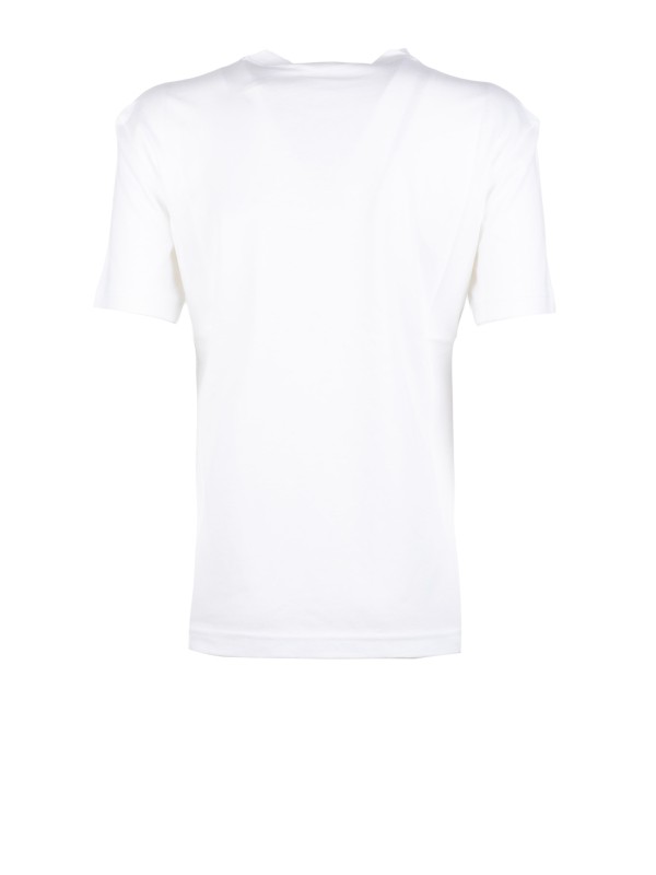 T-shirt Donna Circolo 1901 in Cotone Bianco Girocollo