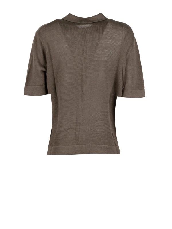 Polo a Maniche Corte con Abbottonatura - Eleganza e Comfort