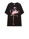 T-shirt oversize con logo in cotone biologico