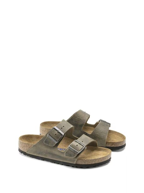Birkenstock Arizona Plantare Morbido Pelle Oliata