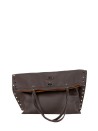 Zanellato Women's Postina Daily S Brown Leather Handbag