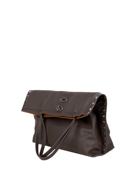 Zanellato Women's Postina Daily S Brown Leather Handbag 2