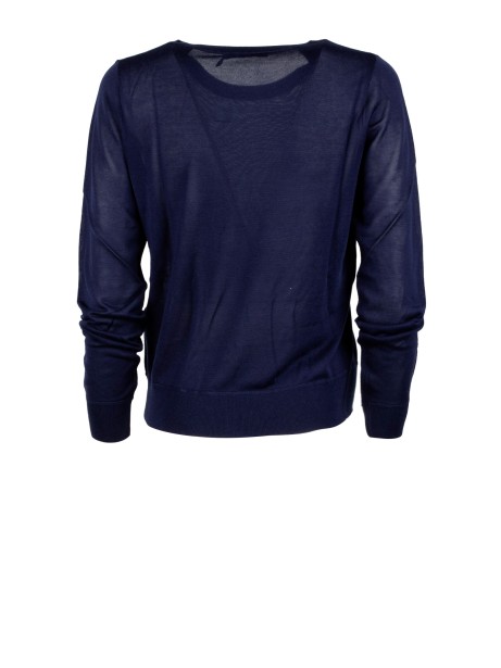 Maglione Girocollo Seventy in Blu - Eleganza e Comfort 2