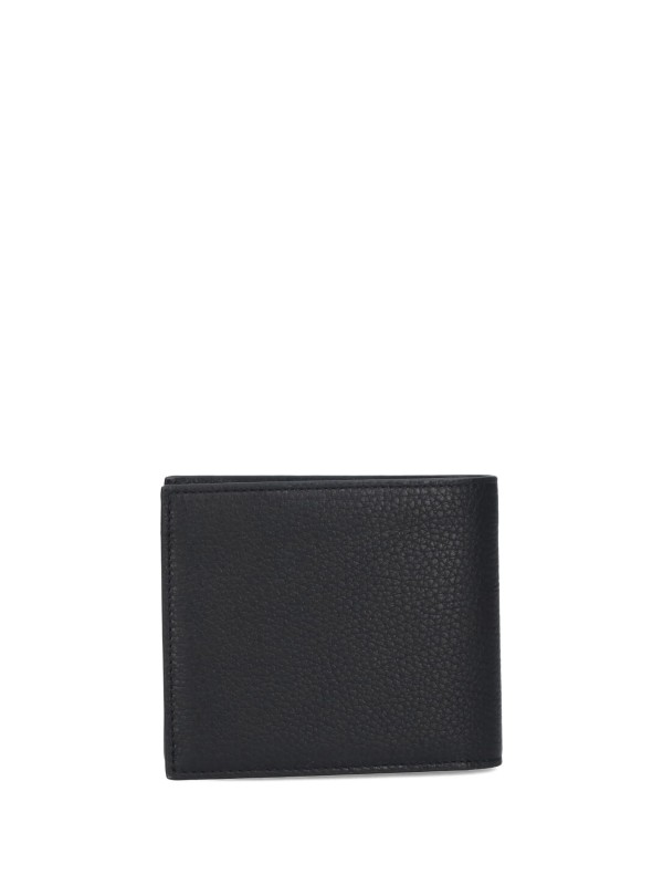 Givenchy Black Leather Bifold Wallet