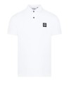 Stone Island Slim Fit Compass Logo Long Sleeve Polo