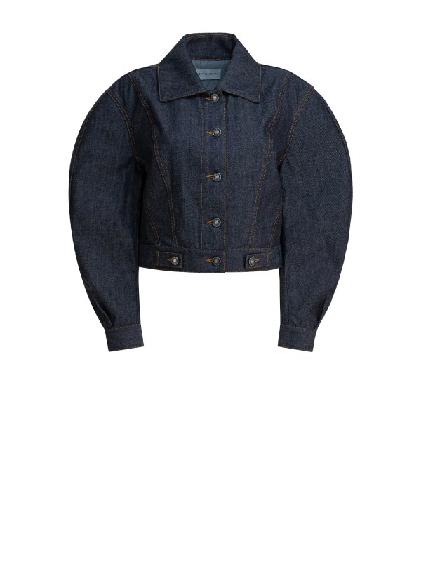 Givenchy Women's Back-to-Front Cocoon Denim Jacket