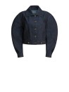 Giacca in Denim Grezzo Effetto Invertito Cocoon di Givenchy