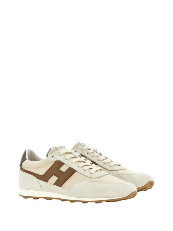 Hogan Beige H699 Sneakers - Stylish and Comfortable