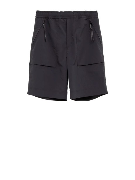 Moncler Grenoble Black Technical Shorts
