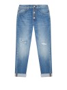 Jeans Koons 30 pollici loose in denim stretch responsabile