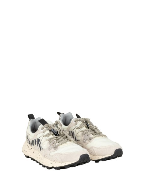 Sneakers Flower Mountain Yamano 3 Uni Off White-Black Donna 2
