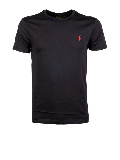 Polo Ralph Lauren Custom Slim Fit Black T-Shirt