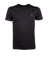 Polo Ralph Lauren Custom Slim Fit Black T-Shirt