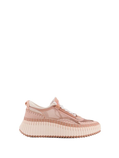 Sneakers Chloé Kick Blushy Beige - Eleganza e Comfort