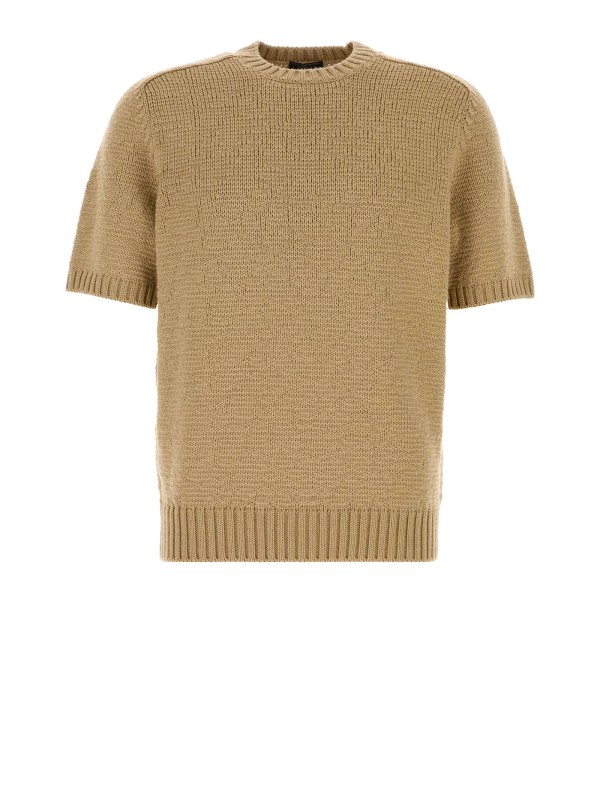 Prada Camel Wool Sweater