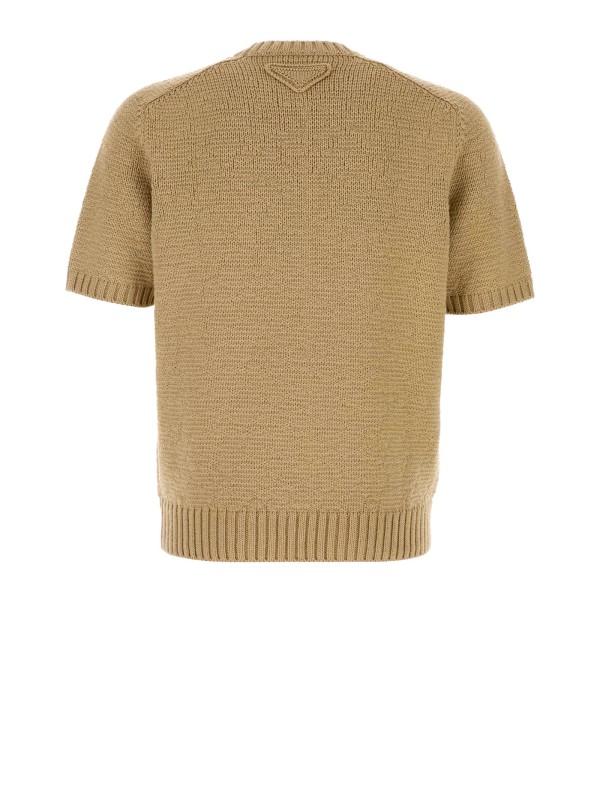 Prada Camel Wool Sweater