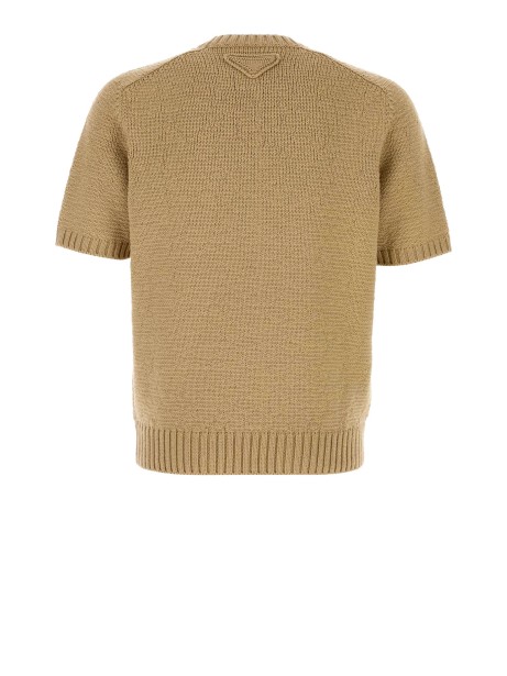 Prada Camel Wool Sweater