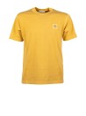 Stone Island Men's Mustard Yellow T-Shirt