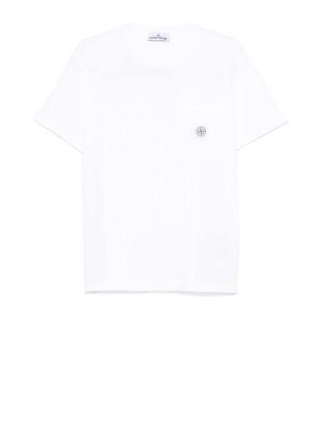 Stone Island Compass-Motif Cotton T-Shirt