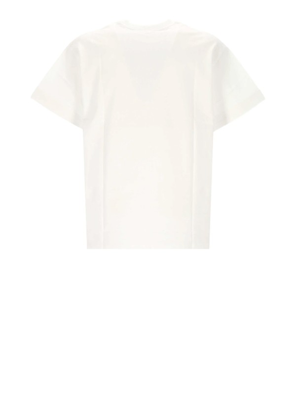 T-shirt in cotone con ricamo GIVENCHY Paris