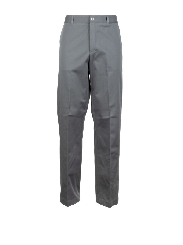 Fendi Men's Tailored Wool Trousers