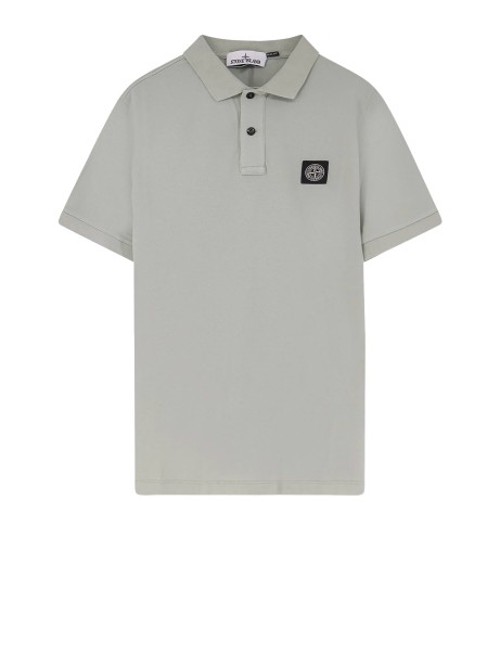 Stone Island Slim-Fit Short-Sleeve Polo Shirt with Compass Patch