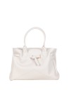 Ballantyne Medium White Kate 993 Bag - Luxury Leather Tote