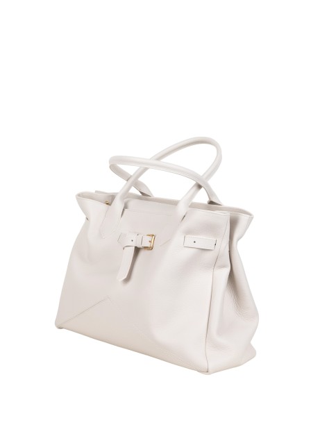 Borsa Media Kate 993 in Pelle Bianca di Ballantyne 2