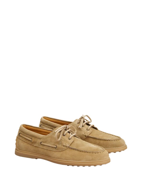 Suede Boat Shoes - Classic Design and Comfort