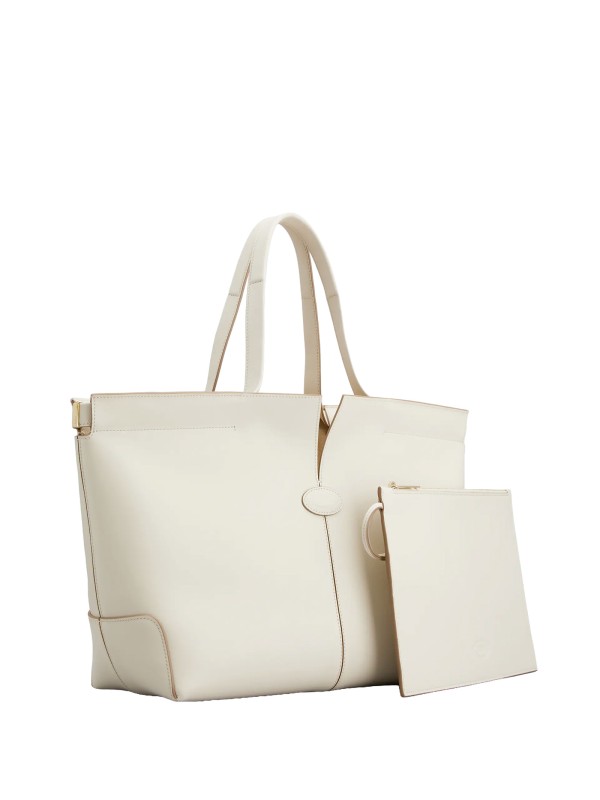 Tod's Di Bag Folio Medium-Small Leather Tote