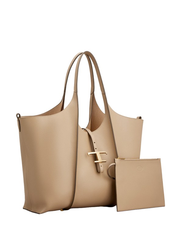 Tod's Mini T Timeless Leather Shopping Bag