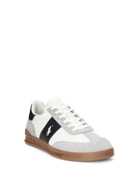 Polo Ralph Lauren Heritage Aera Leather-Suede Sneaker 2