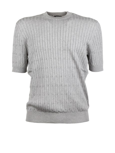 T-shirt in cotone crêpe Peserico