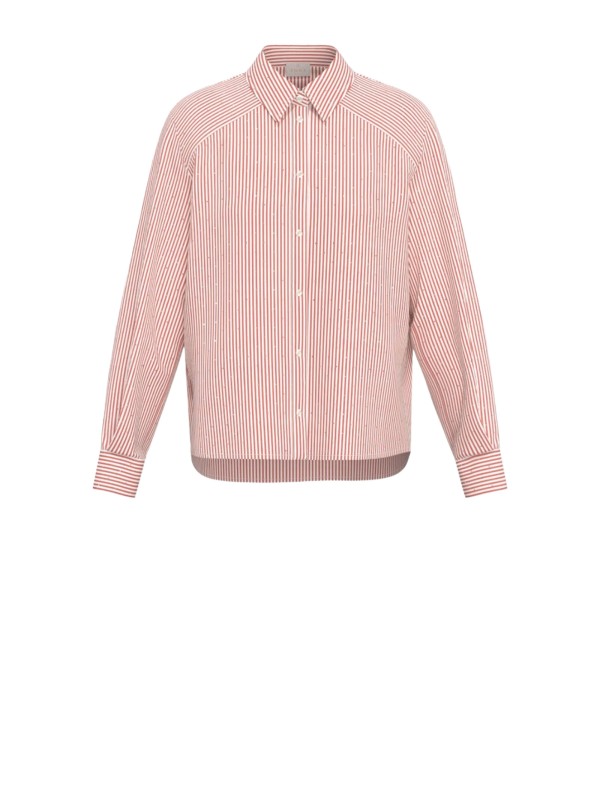 Camicia in twill di viscosa stampata - Eleganza e comfort