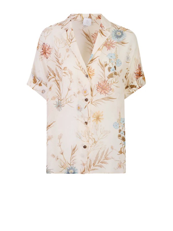 Camicia in Seta Stampata - Eleventy Milano