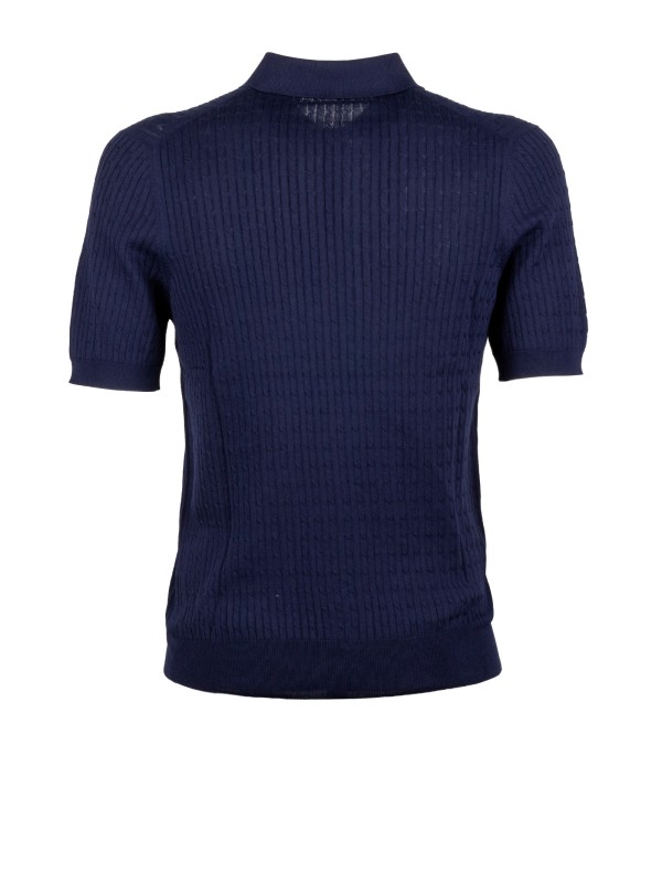 Tagliatore Blue Polo Shirt - Classic Italian Design