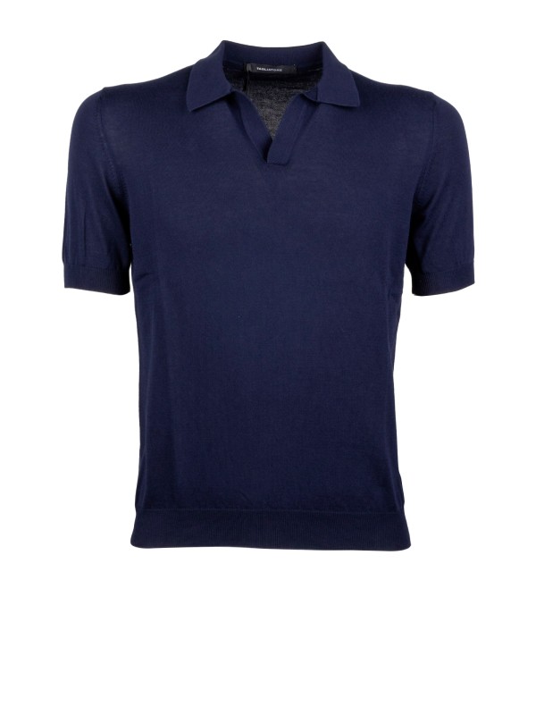 Matinique Dark Navy Melange Polo Shirt