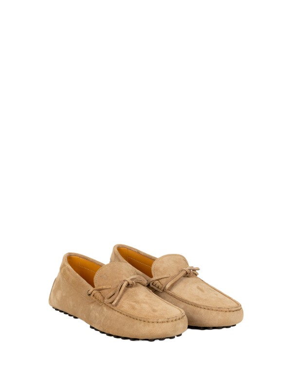 Suede Leather Boat Moccasins