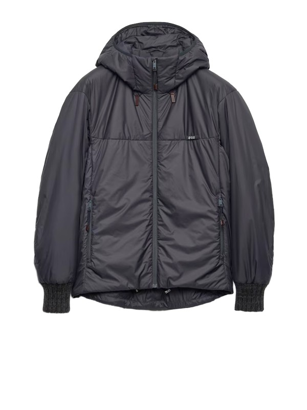 Prada Asphalt Gray Technical Fabric Jacket