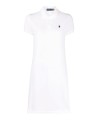Abito Polo Ralph Lauren in Cotone Bianco