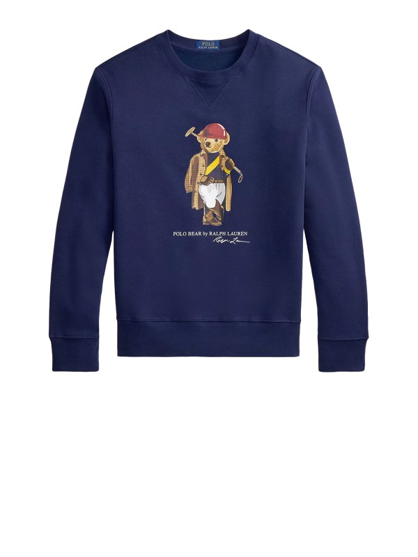 Polo Ralph Lauren Printed Cotton-Blend Jersey Sweatshirt