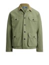 Cotton Canvas Shirt Jacket