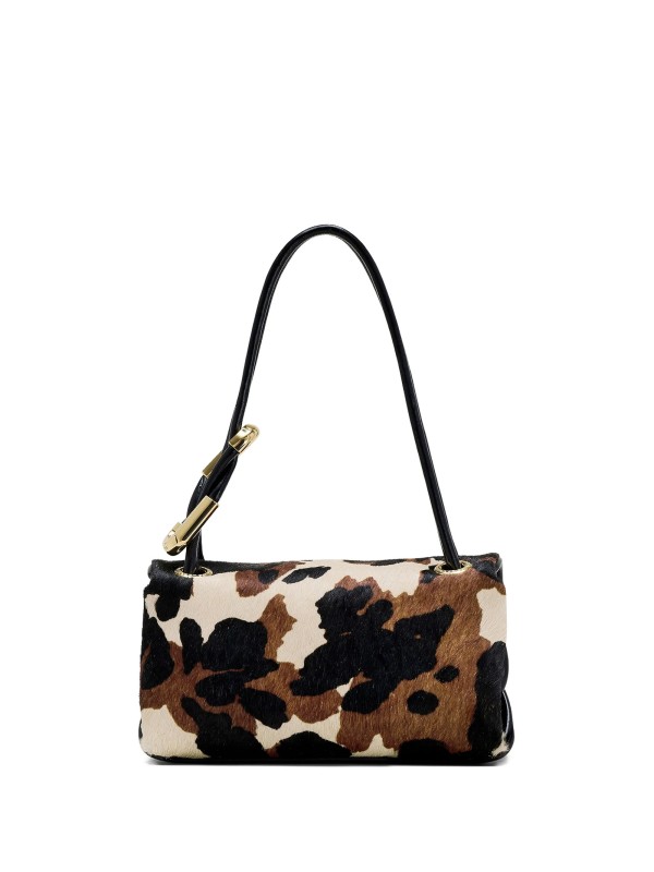 Marc Jacobs The Mini Dual Shoulder Cow Print Bag